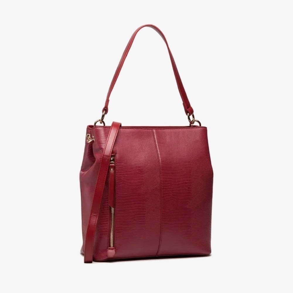 Jenny Fairy Purse/Tote LA224-003 NWOT Burgandy